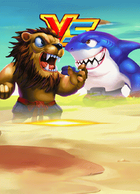 Lion VS Shark