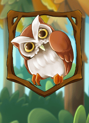 Owl In Forest