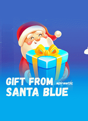 Gift From Santa Blue