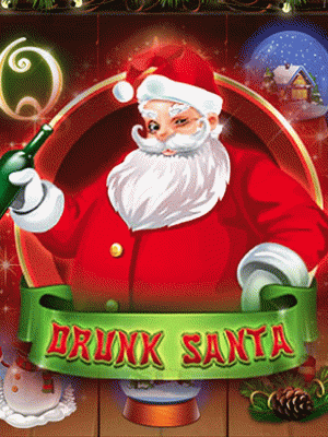 Drunk santa